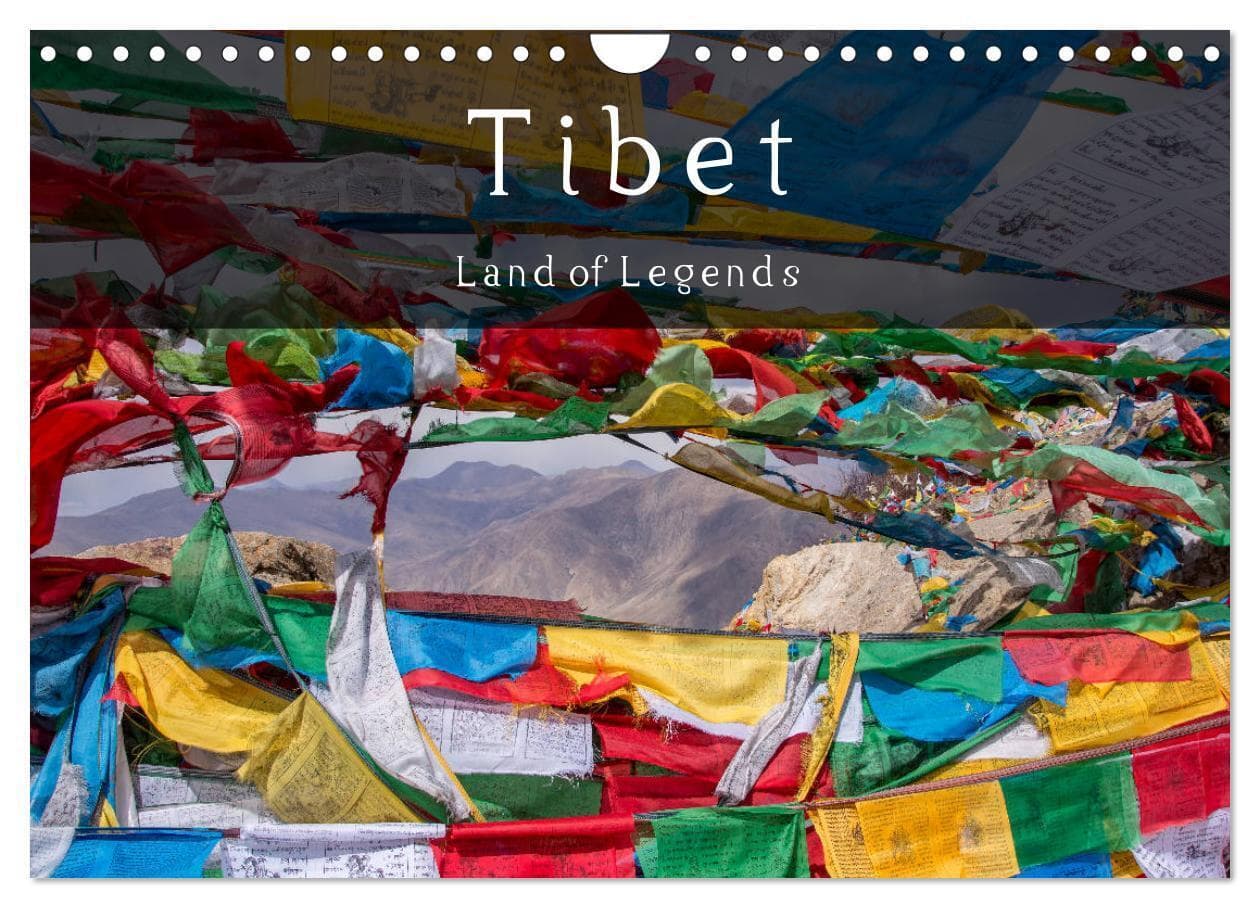 Tibet Land of Legends (Wall Calendar 2026 DIN A4 landscape), CALVENDO 12 Month Wall Calendar