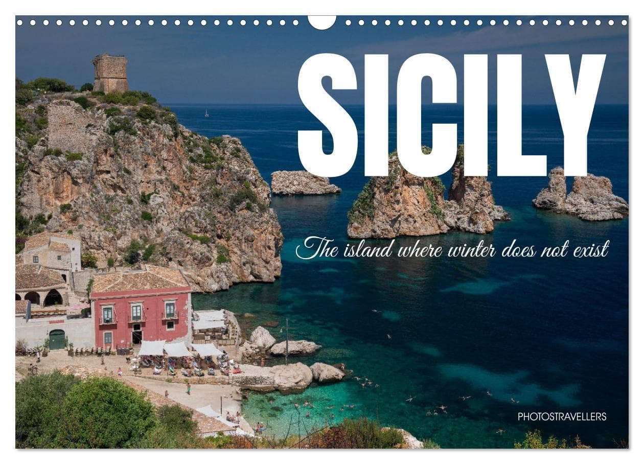 Sicily - The island where winter does not exist (Wall Calendar 2026 DIN A3 landscape), CALVENDO 12 Month Wall Calendar