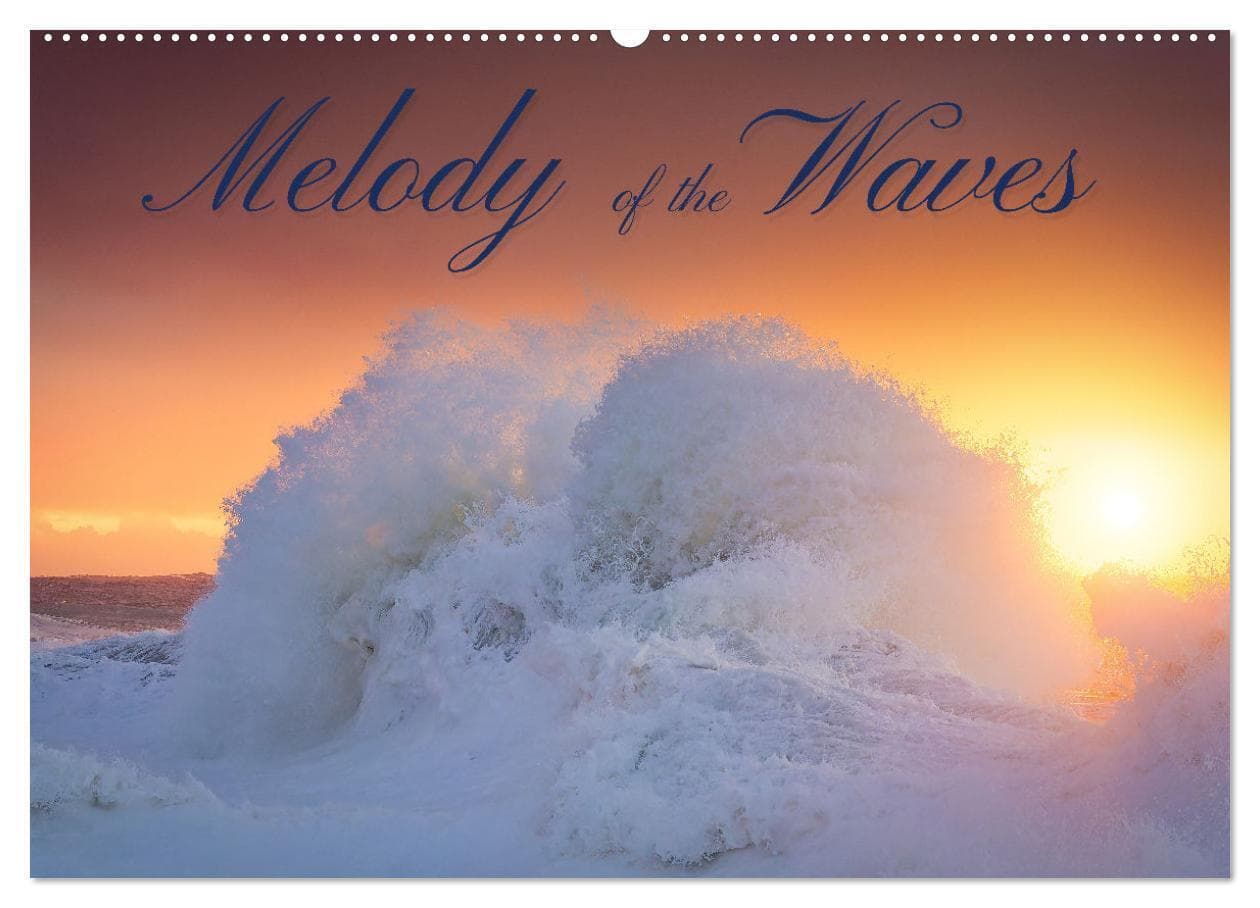 Melody of the waves (Wall Calendar 2026 DIN A2 landscape), CALVENDO 12 Month Wall Calendar
