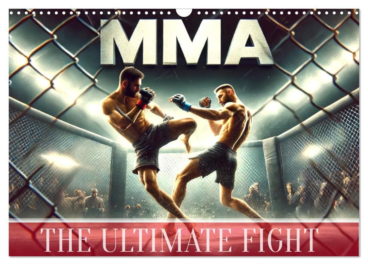MMA UK - The ultimate fight (Wall Calendar 2026 DIN A3 landscape), CALVENDO 12 Month Wall Calendar