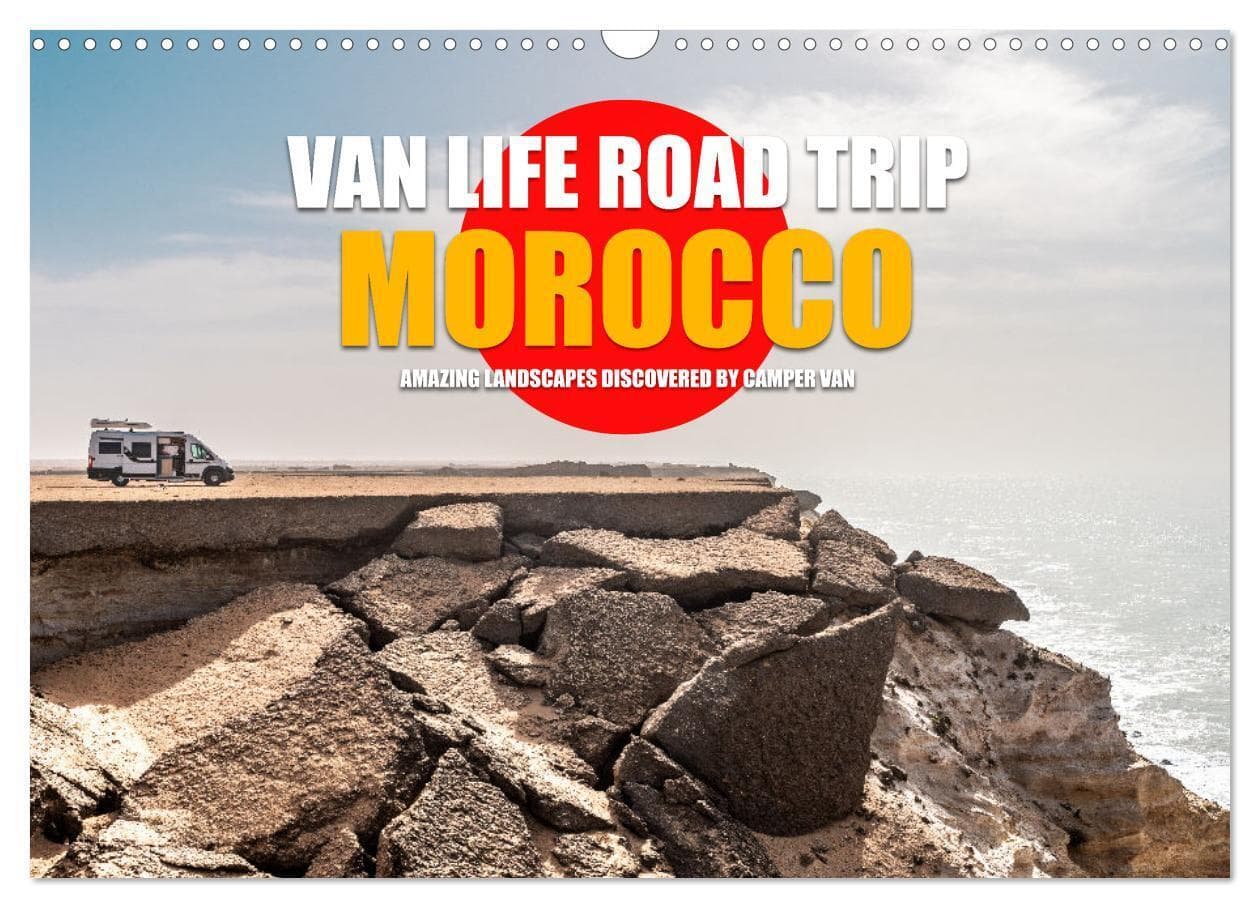 Van Life Road Trip Morocco (Wall Calendar 2026 DIN A3 landscape), CALVENDO 12 Month Wall Calendar