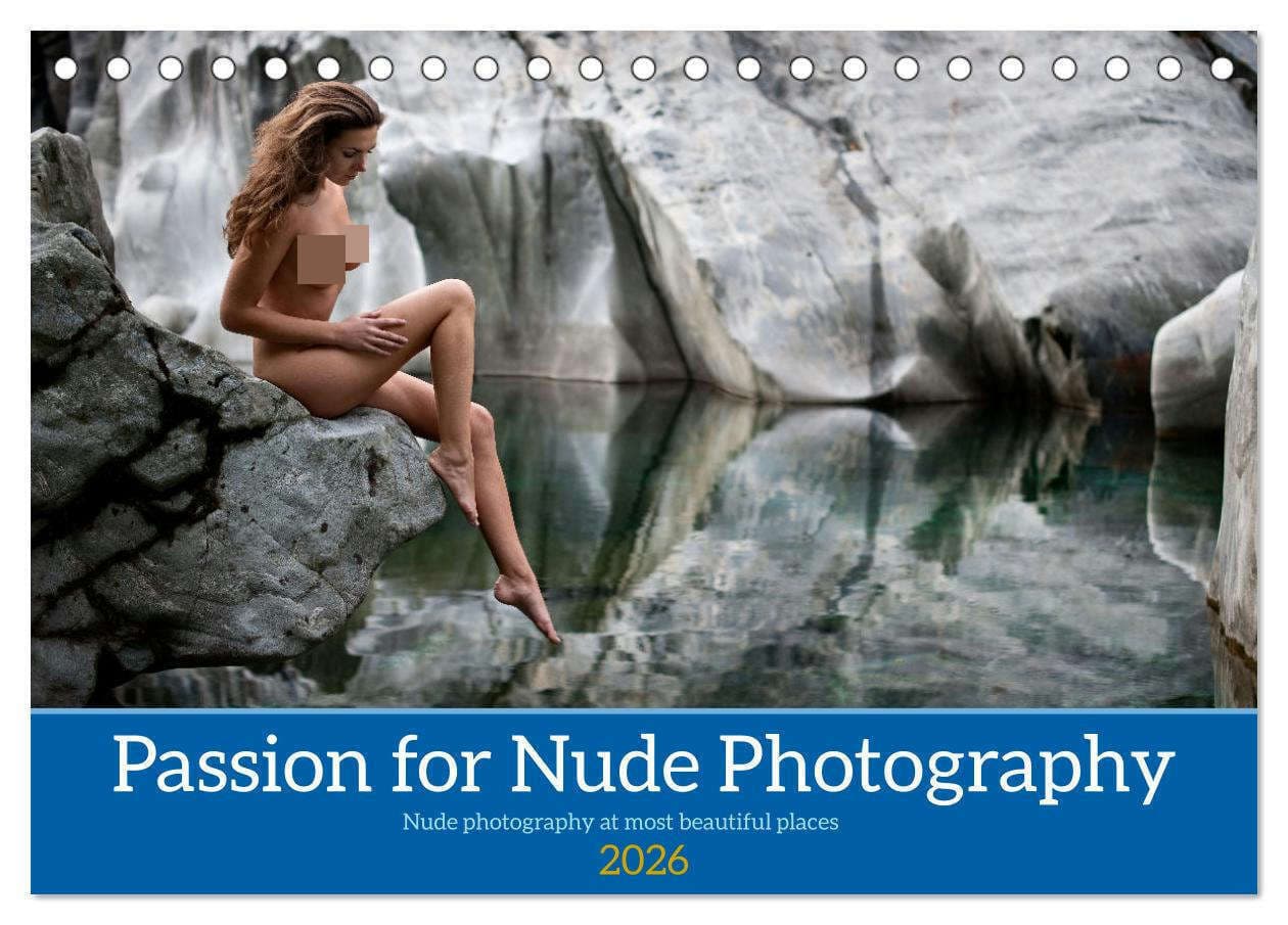 Passion for Nude Photography (Desk Calendar 2026 DIN A5 landscape), CALVENDO 12 Month DeskCalendar
