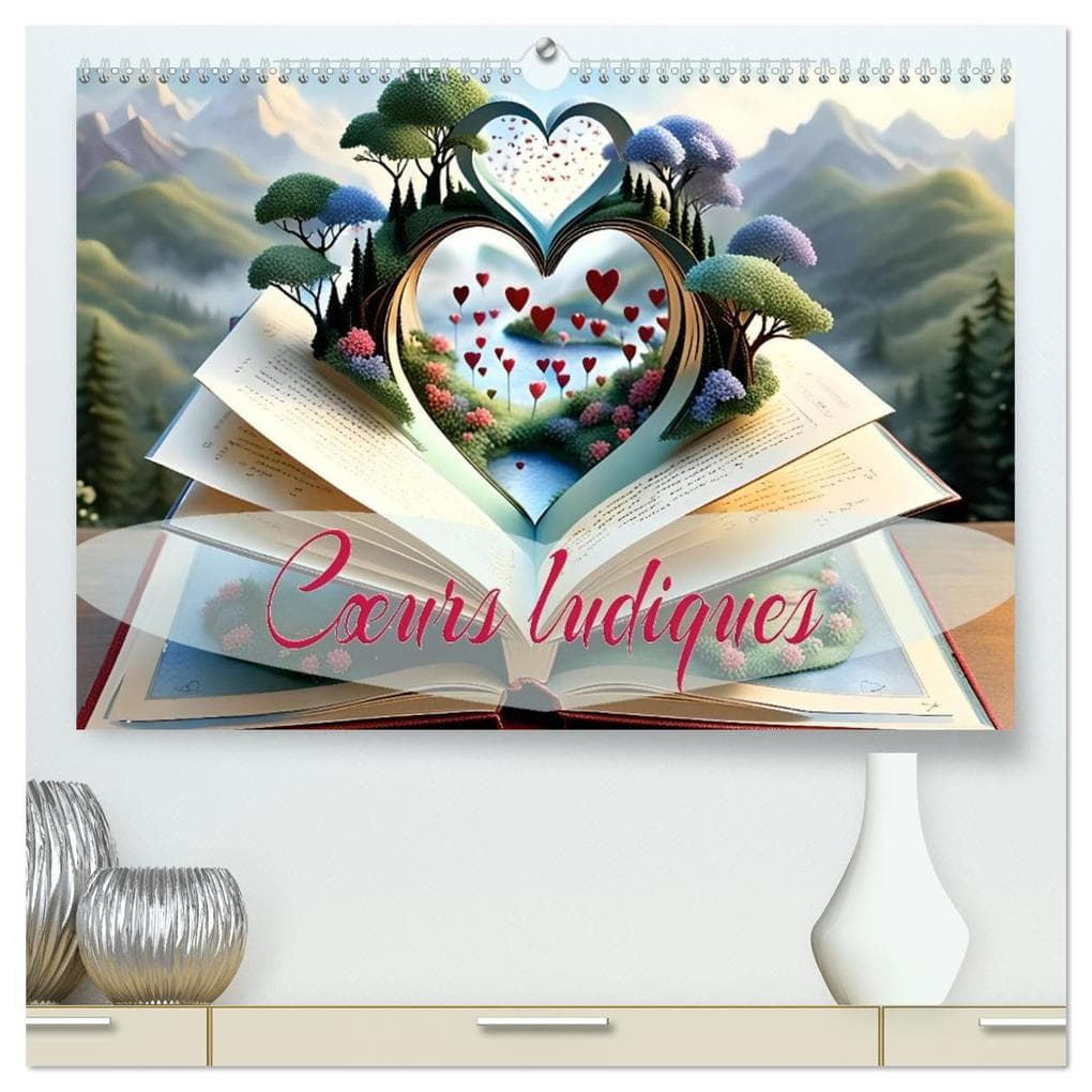 Curs ludiques (Calendrier mural 2026 DIN A2 vertical) calendrier de bureau