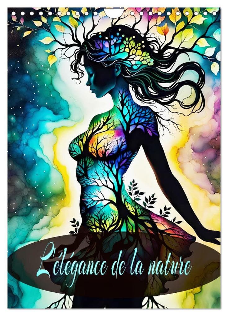 L'élégance de la nature (Calendrier mural 2026 DIN A4 horizontal), CALVENDO calendrier mensuel