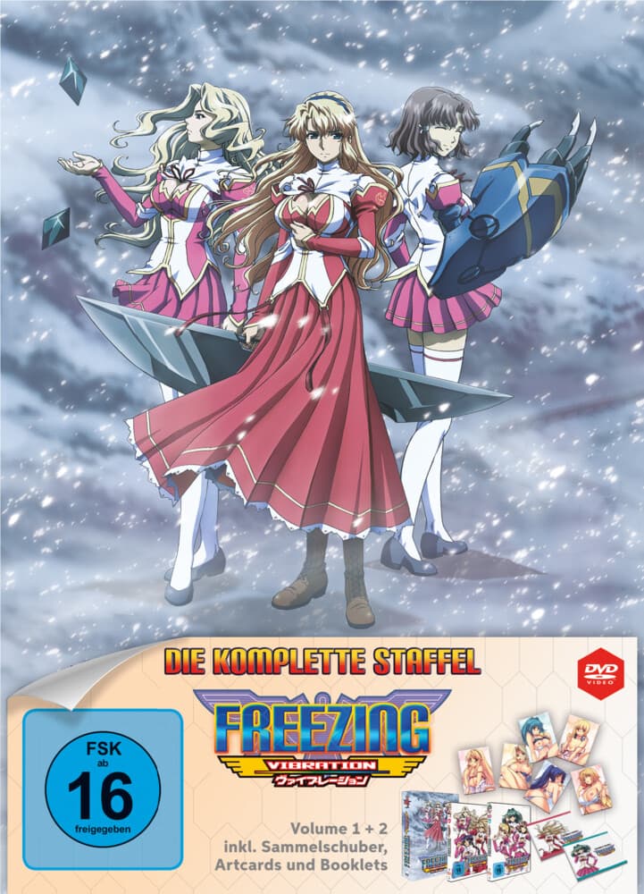 Freezing Vibration - Die komplette Staffel, 2 DVD (Limited)