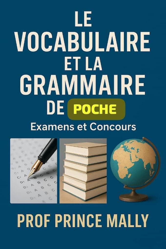 Le Vocabulaire et la Grammaire de Poche: Examens et Concours
