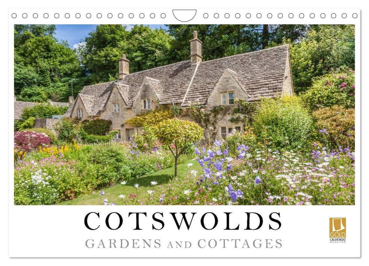 Cotswolds Gardens and Cottages (Wall Calendar 2026 DIN A4 landscape), CALVENDO 12 Month Wall Calendar