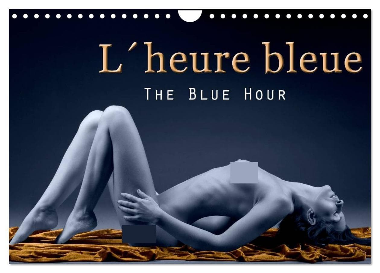 Lheure bleue - The Blue Hour (Wall Calendar 2026 DIN A4 landscape), CALVENDO 12 Month Wall Calendar