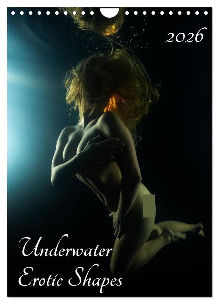 Underwater Erotic Shapes (Wall Calendar 2026 DIN A4 portrait), CALVENDO 12 Month Wall Calendar