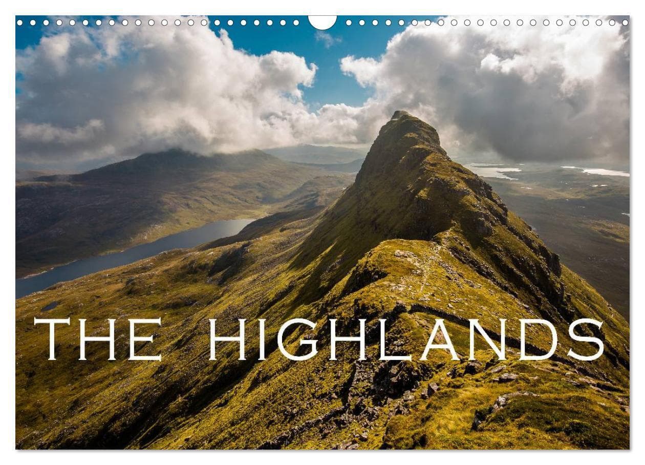 THE HIGHLANDS (Wall Calendar 2026 DIN A3 landscape), CALVENDO 12 Month Wall Calendar