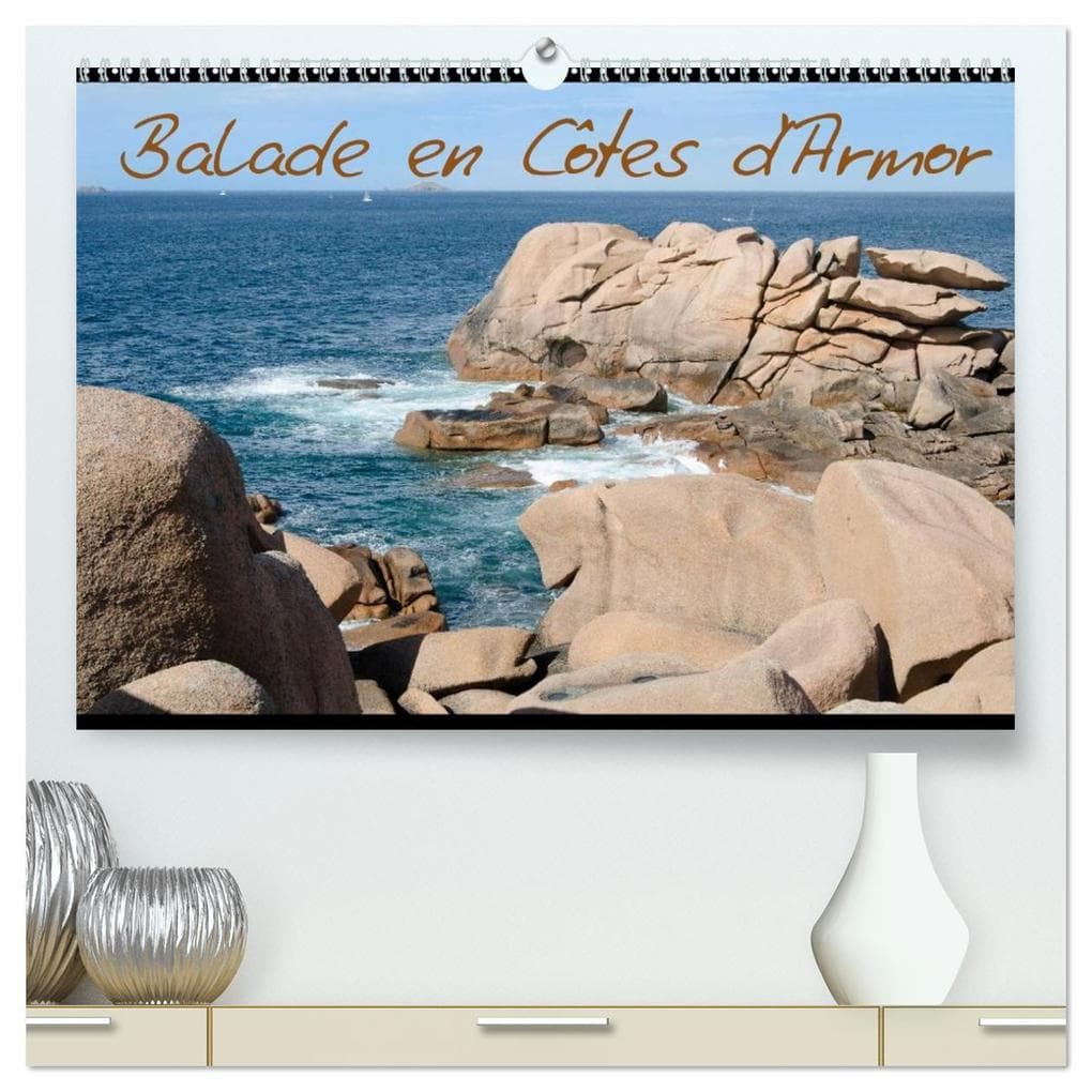 Balade en Côtes d'Armor (Calendrier mural 2026 DIN A2 vertical) calendrier de bureau