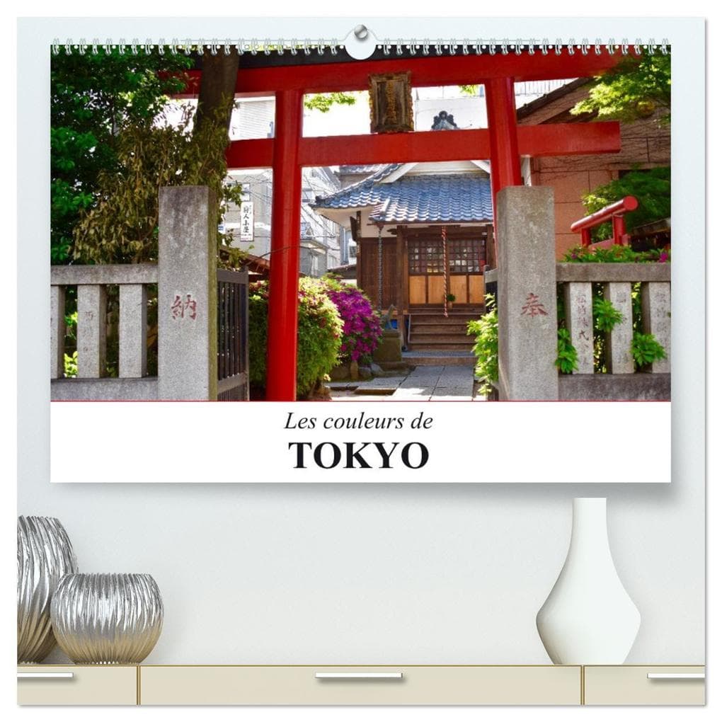 Les couleurs de Tokyo (Calendrier mural 2026 DIN A2 vertical) calendrier de bureau