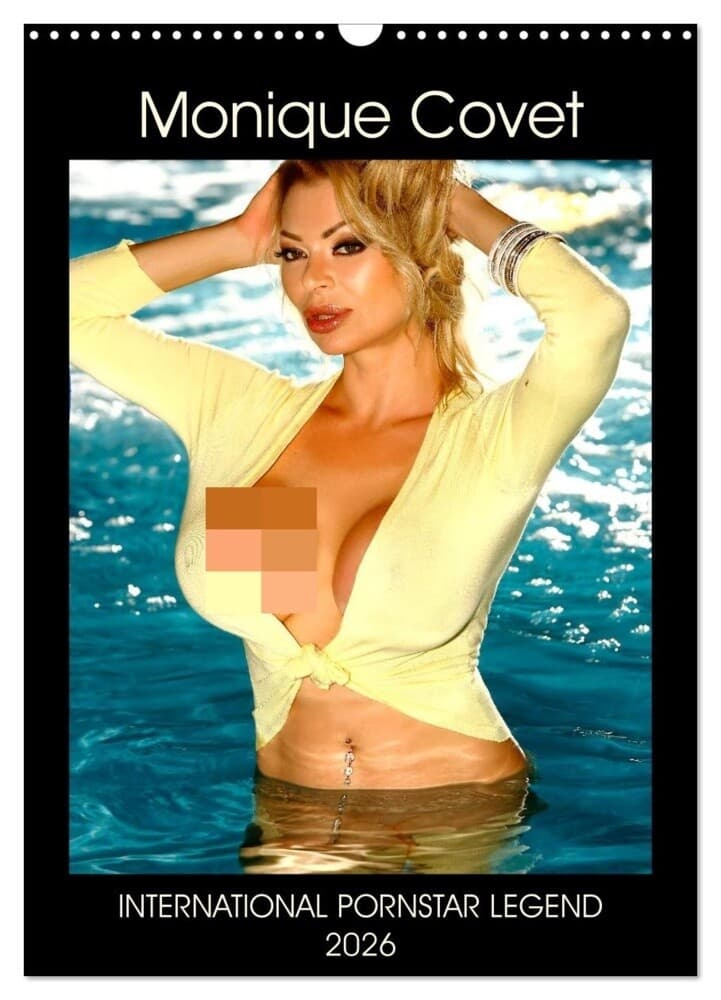 Monique Covet International Pornstar Legend 2026 (Wall Calendar 2026 DIN A3 portrait), CALVENDO 12 Month Wall Calendar