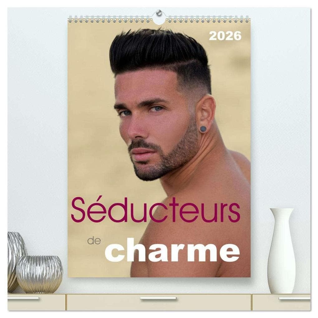 Séducteurs de charme (Calendrier mural 2026 DIN A2 horizontal) calendrier de bureau