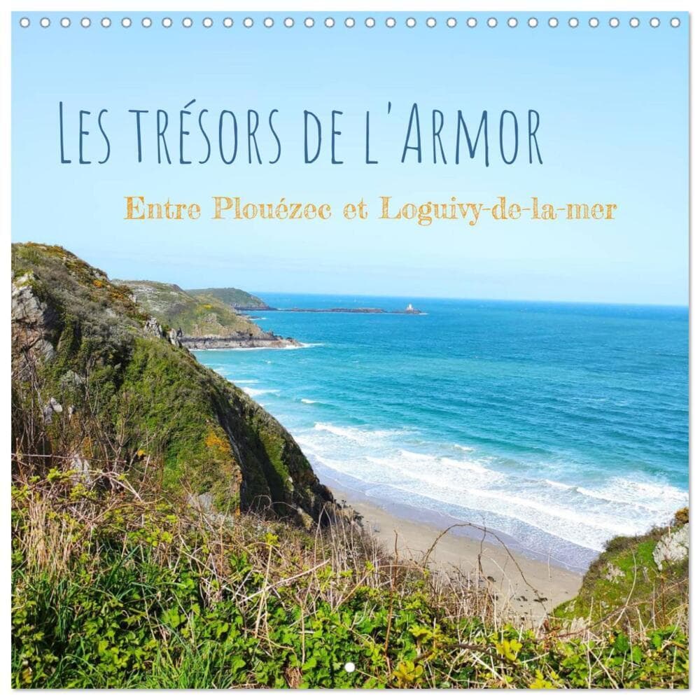 Les trésors de l'Armor (Calendrier mural carré 2026 30x30 cm) Calendrier double avec une page pour v