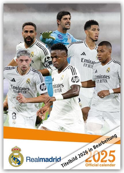 Real Madrid FC 2026 - A3-Posterkalender
