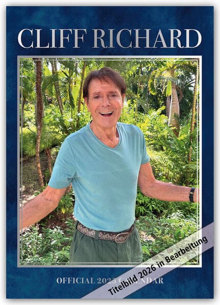 Cliff Richard 2026 - A3-Posterkalender