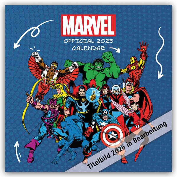 Marvel Comics - Offizieller Kalender 2026
