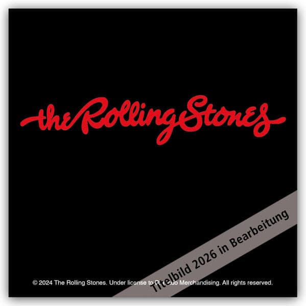 The Rolling Stones - Die Rolling Stones 2026 - Wandkalender