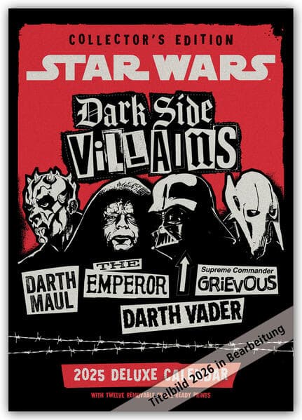 Star Wars A3-Deluxe Kalender 2026 - Collectors Edition Wandkalender
