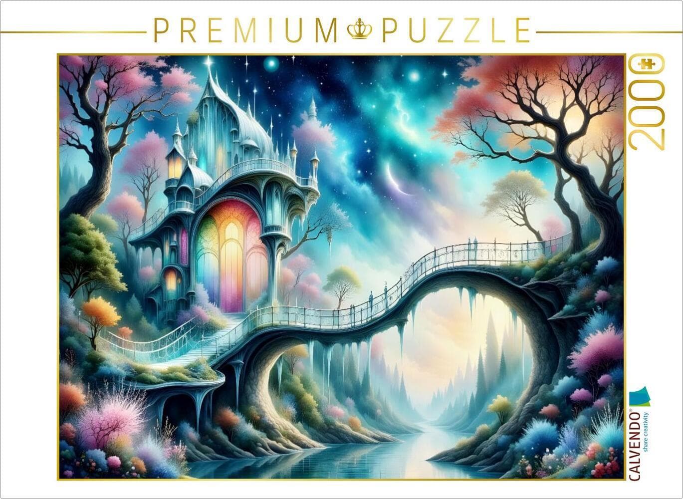 CALVENDO Puzzle Luftige Illusion | 2000 Teile Lege-Größe 90x67cm Foto-Puzzle für glückliche Stunden