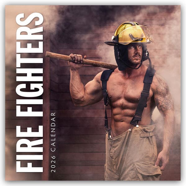 Fire Fighters - Feuerwehrmänner 2026 - 16-Monatskalender