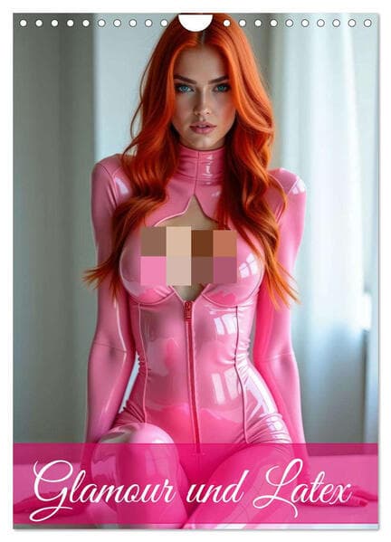Glamour & Latex (Wandkalender 2026 DIN A4 hoch), CALVENDO Monatskalender