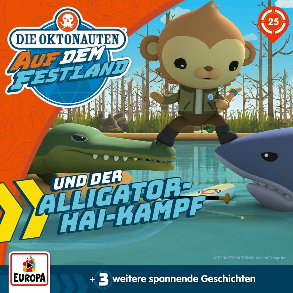 Folge 25: Die Oktonauten und der Alligator-Hai-Kampf
