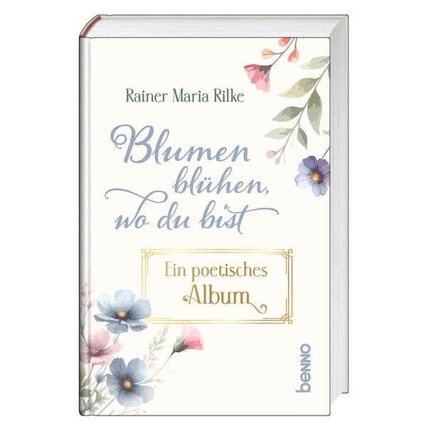 Blumen blühen, wo du bist