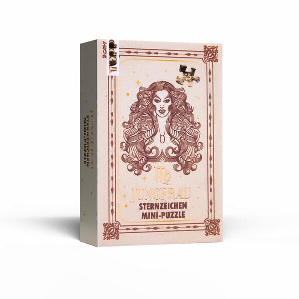 Sternzeichen Mini-Puzzle Jungfrau