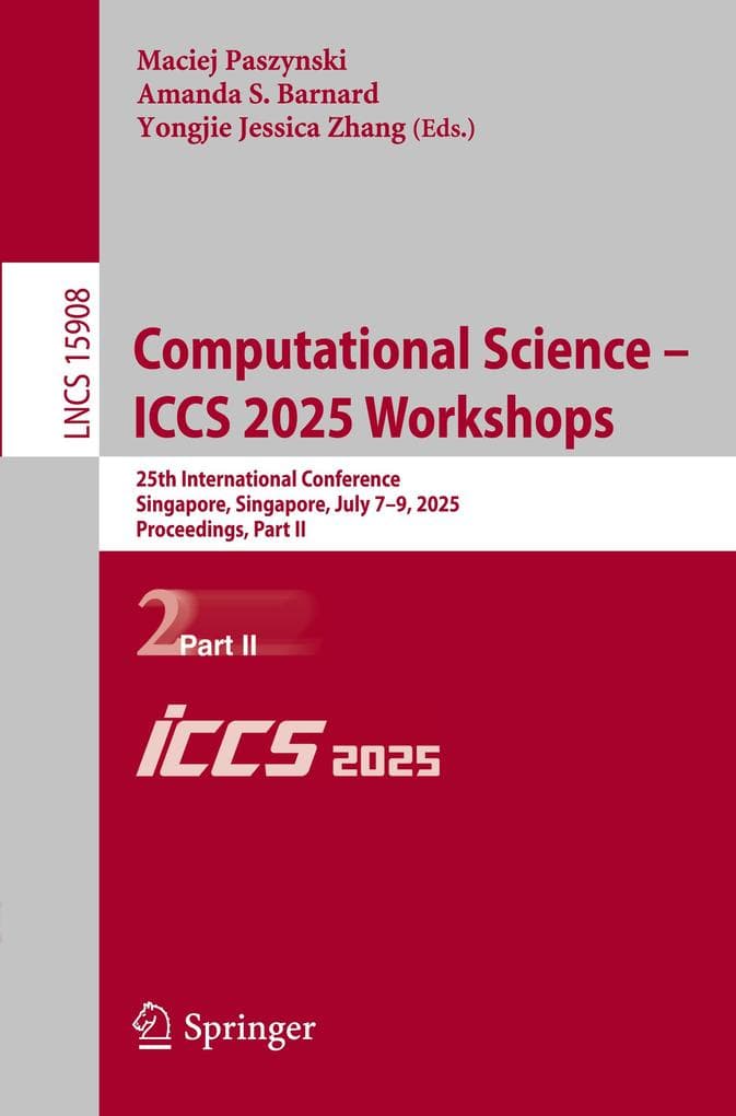 Computational Science - ICCS 2025 Workshops