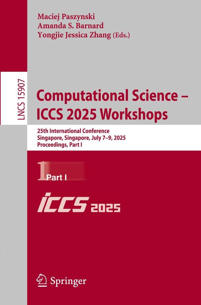 Computational Science - ICCS 2025 Workshops