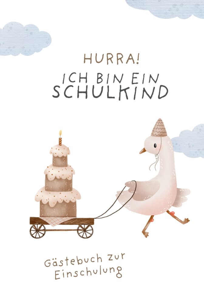 Gästebuch Einschulung - Erinnerungsbuch für den ersten Schultag