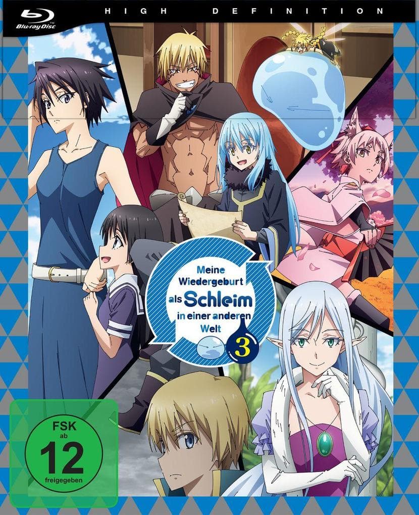 Meine Wiedergeburt als Schleim in einer anderen Welt - Staffel 3 - Vol.1 - [Blu-ray] mit Sammelschuber
