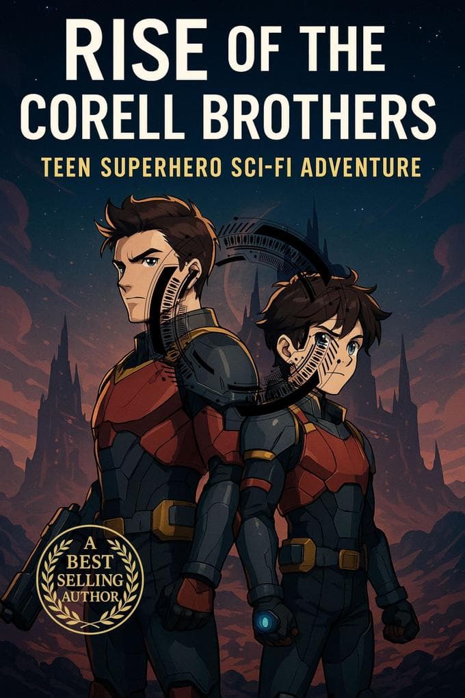 Rise of the Corell Brothers: Teen Superhero Sci-Fi Adventure (Clean Reads Collection, #14)