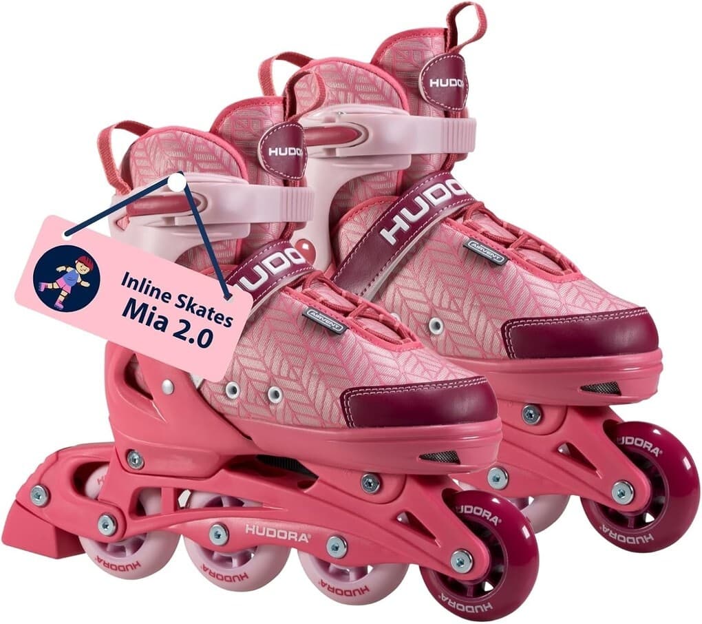 HUDORA 28244 - Inline Skates, Mia 2.0, pixie, Gr. 29-32
