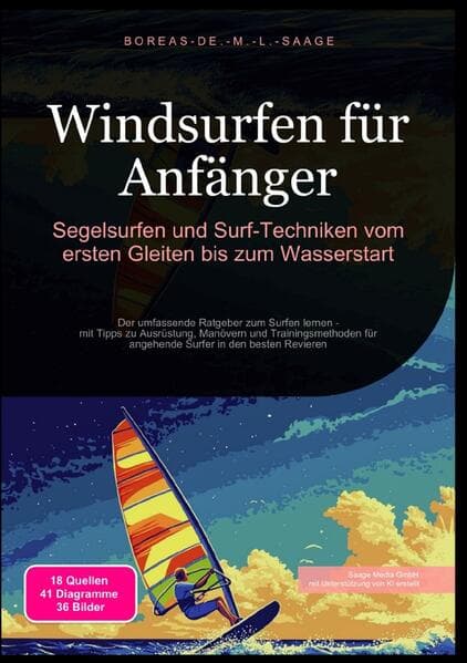 Windsurfen für Anfänger: Segelsurfen und Surf-Techniken vom ersten Gleiten bis zum Wasserstart