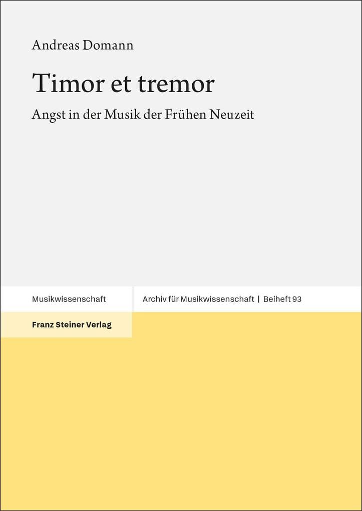 Timor et tremor
