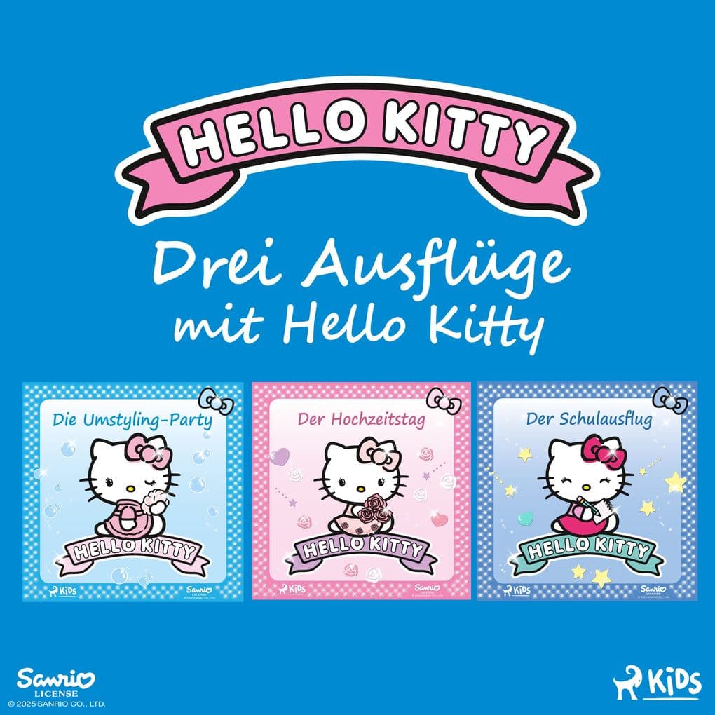 Drei Ausflüge mit Hello Kitty