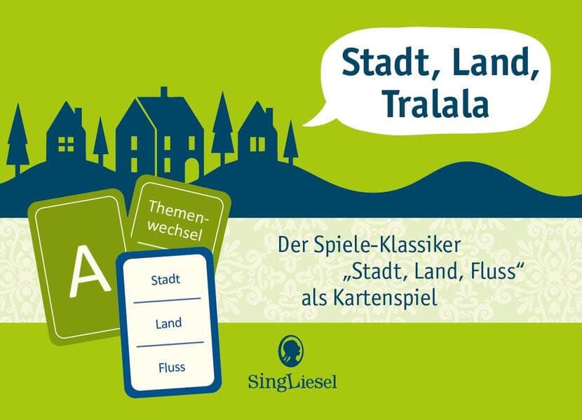 Stadt, Land, Tralala | "Stadt, Land, Fluss" als Kartenspiel