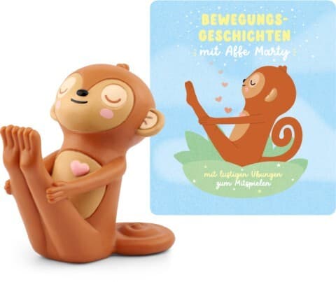 Tonies - Bewegungsgeschichten mit Affe Marty - Mit lustigen Übungen zum Mitspielen