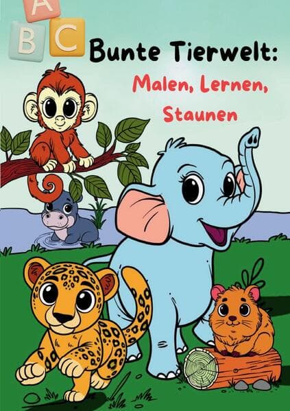 Bunte Tierwelt: Malen, Lernen, Staunen