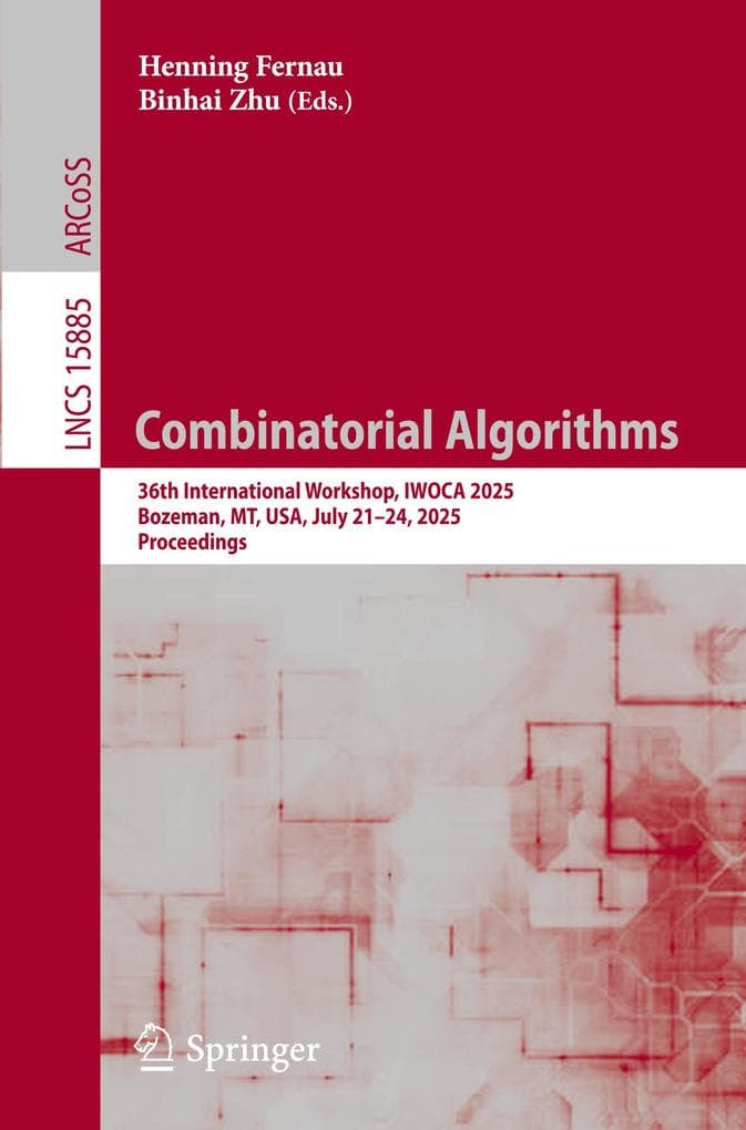 Combinatorial Algorithms