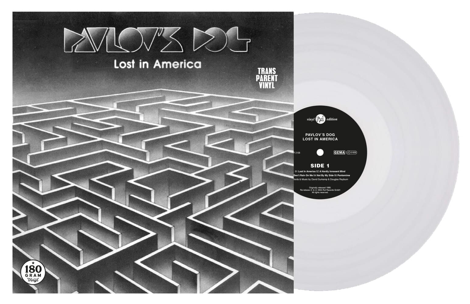 Lost In America (180g Transparent Vinyl)