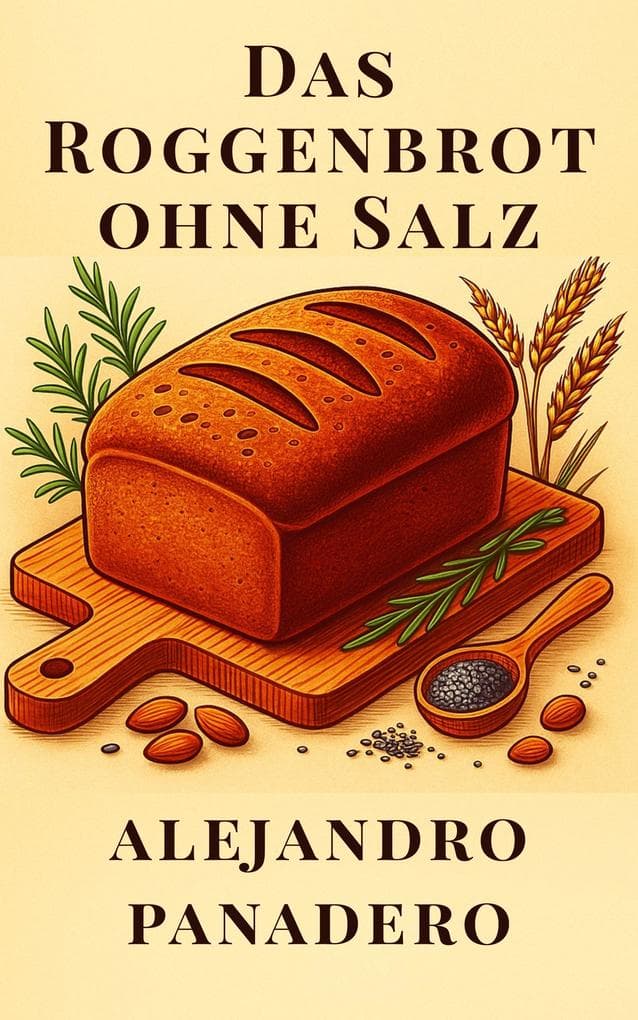 Das Roggenbrot ohne Salz