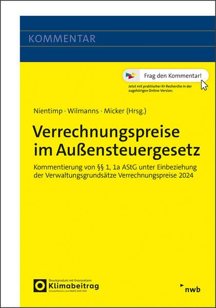 Verrechnungspreise im Außensteuergesetz