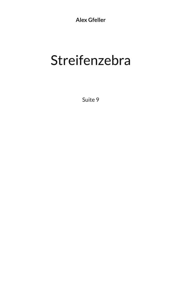 Streifenzebra