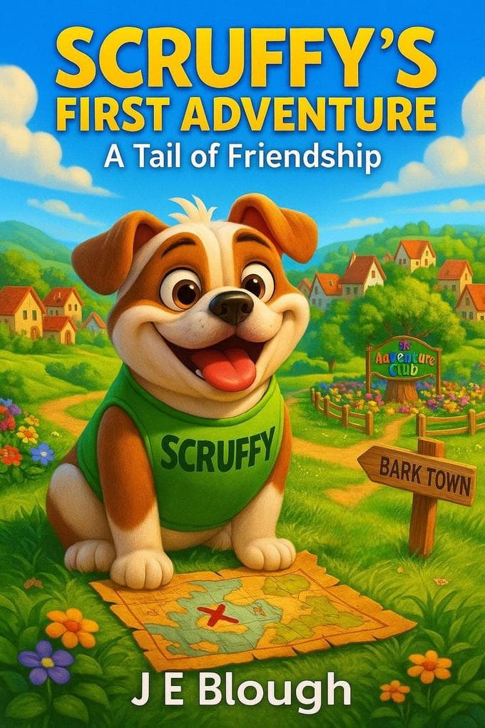 Scruffy's First Adventure: A Tail of Friendship (Scruffy the Bulldog, #1)