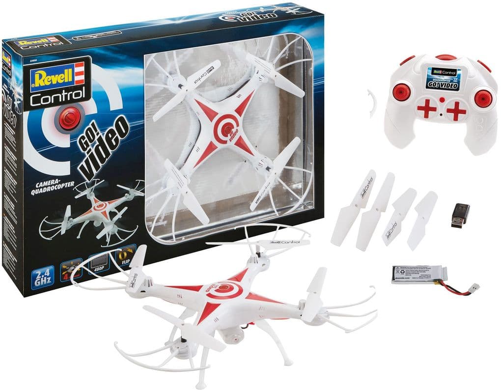Revell Control - RC Quadrocopter - Go! Video