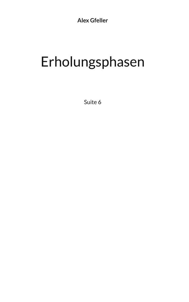 Erholungsphasen